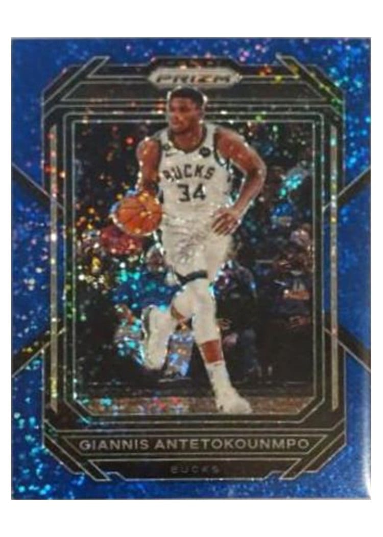 2022-23 Panini Prizm Base Set Giannis Antetokounmpo #96 card