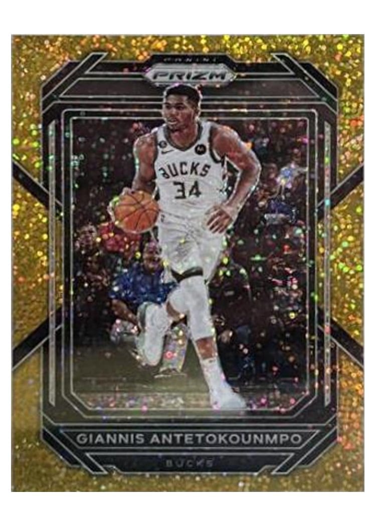 2022-23 Panini Prizm Base Set Giannis Antetokounmpo #96 card