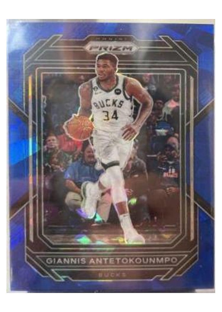 2022-23 Panini Prizm Base Set Giannis Antetokounmpo #96 card