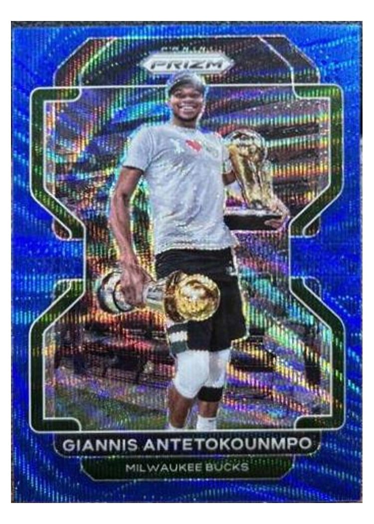 2022-23 Panini Prizm Base Set Giannis Antetokounmpo #96 card