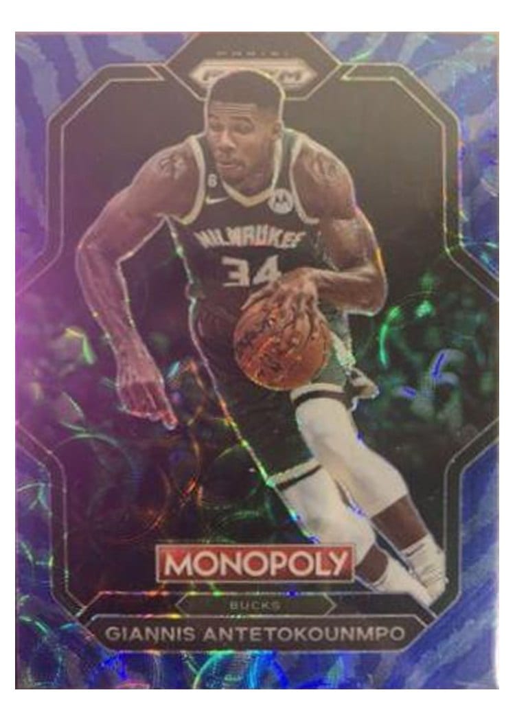 2022-23 Panini Prizm Base Set Giannis Antetokounmpo #96 card