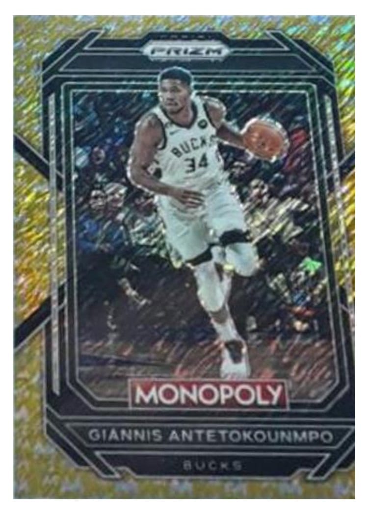 2022-23 Panini Prizm Base Set Giannis Antetokounmpo #96 card