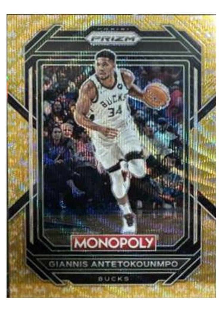 2022-23 Panini Prizm Base Set Giannis Antetokounmpo #96 card