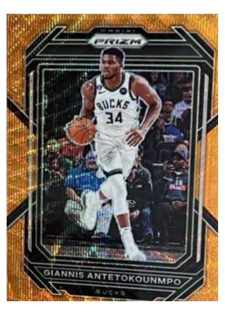 2022-23 Panini Prizm Base Set Giannis Antetokounmpo #96 card