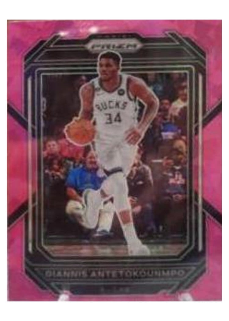 2022-23 Panini Prizm Base Set Giannis Antetokounmpo #96 card
