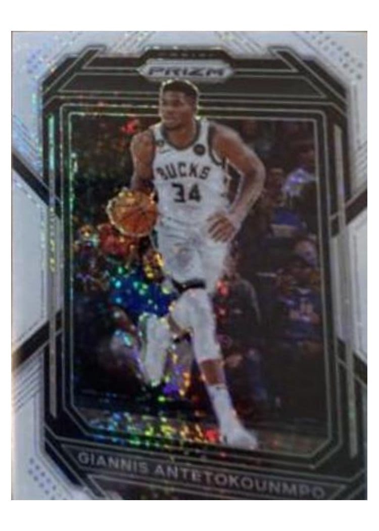 2022-23 Panini Prizm Base Set Giannis Antetokounmpo #96 card