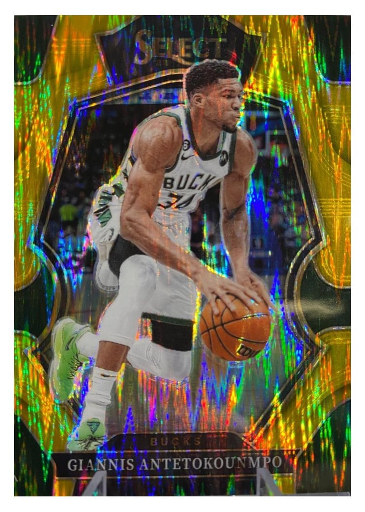 2022-23 Panini Select Base Set Giannis Antetokounmpo #161 card