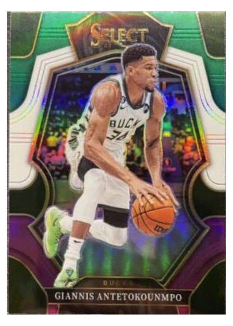 2022-23 Panini Select Base Set Giannis Antetokounmpo #161 card