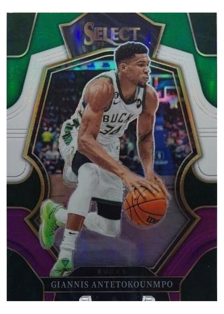2022-23 Panini Select Base Set Giannis Antetokounmpo #161 card