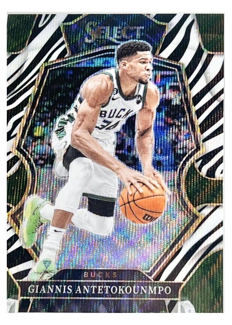 2022-23 Panini Select Base Set Giannis Antetokounmpo #161 card