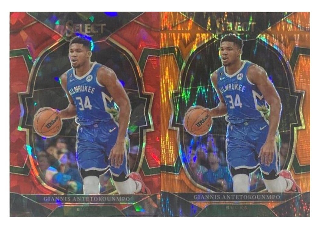 2022-23 Panini Select Base Set Giannis Antetokounmpo #261 card