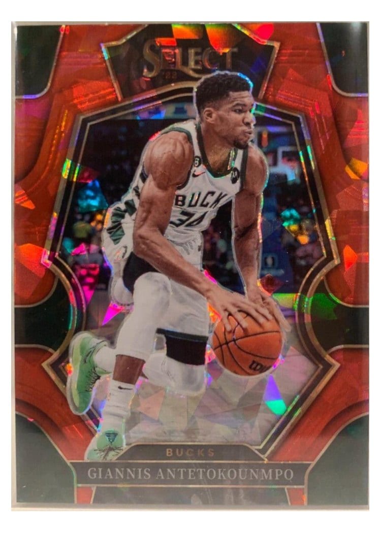 2022-23 Panini Select Base Set Giannis Antetokounmpo #261 card
