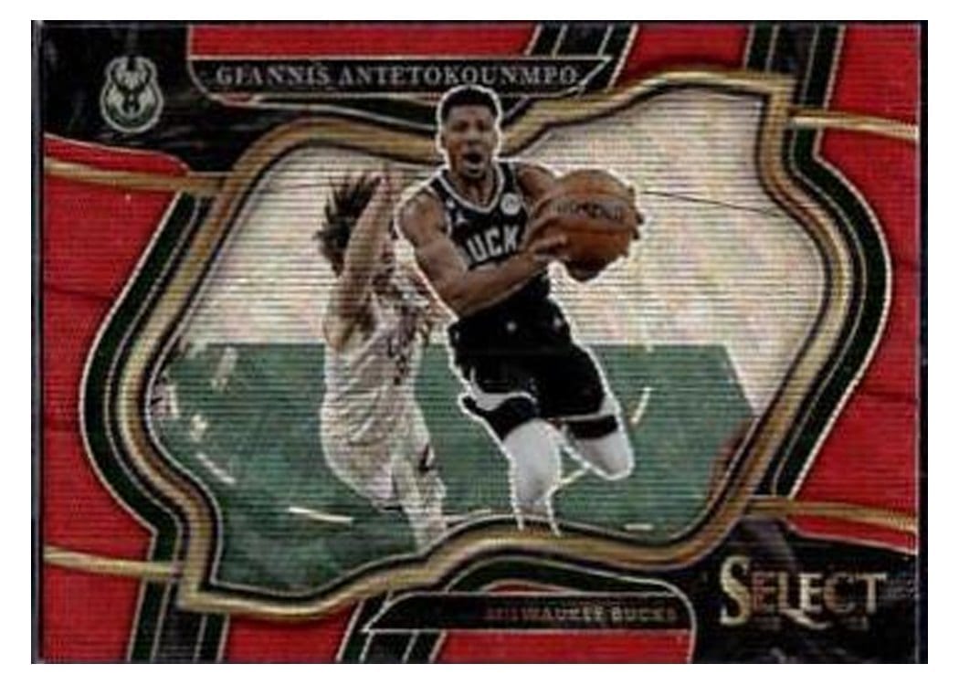 2022-23 Panini Select Base Set Giannis Antetokounmpo #261 card