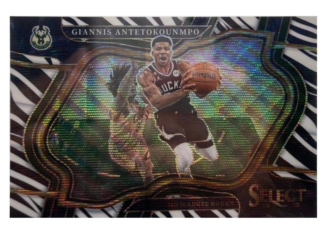 2022-23 Panini Select Base Set Giannis Antetokounmpo #261 card
