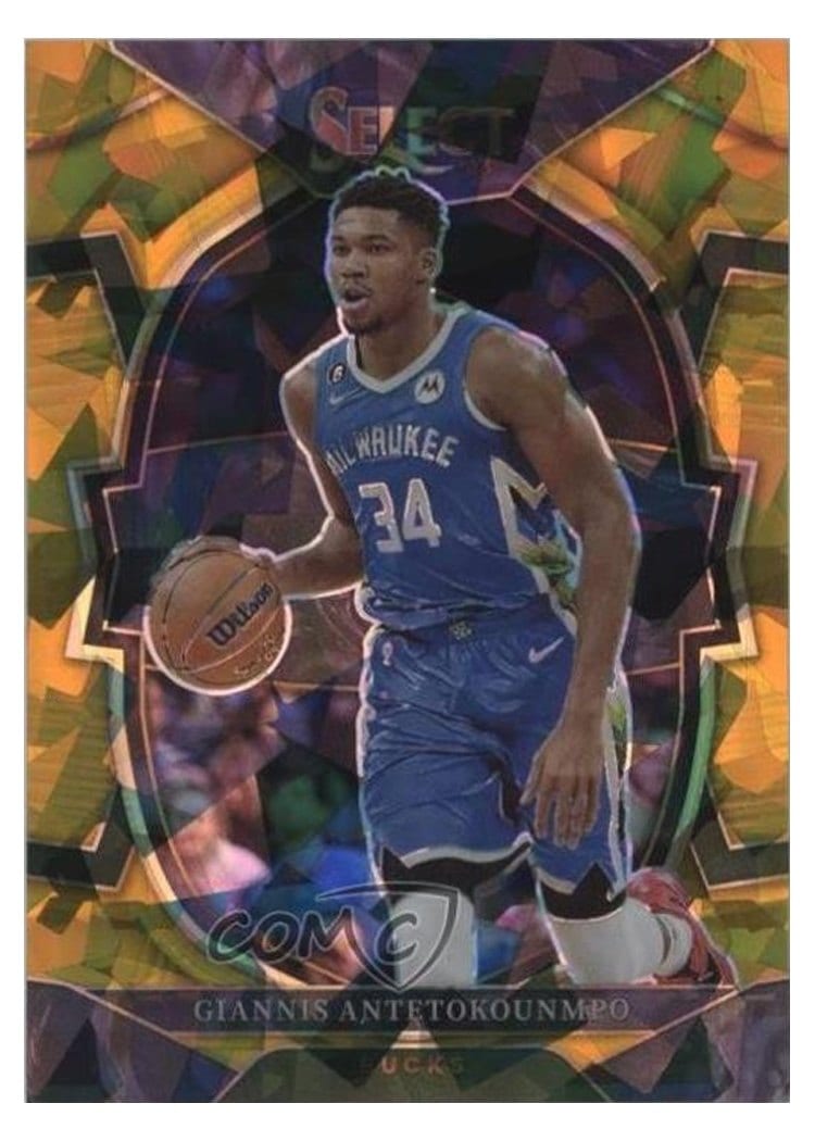 2022-23 Panini Select Base Set Giannis Antetokounmpo #61 card