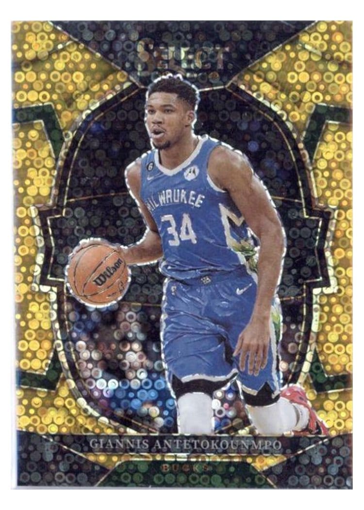 2022-23 Panini Select Base Set Giannis Antetokounmpo #61 card