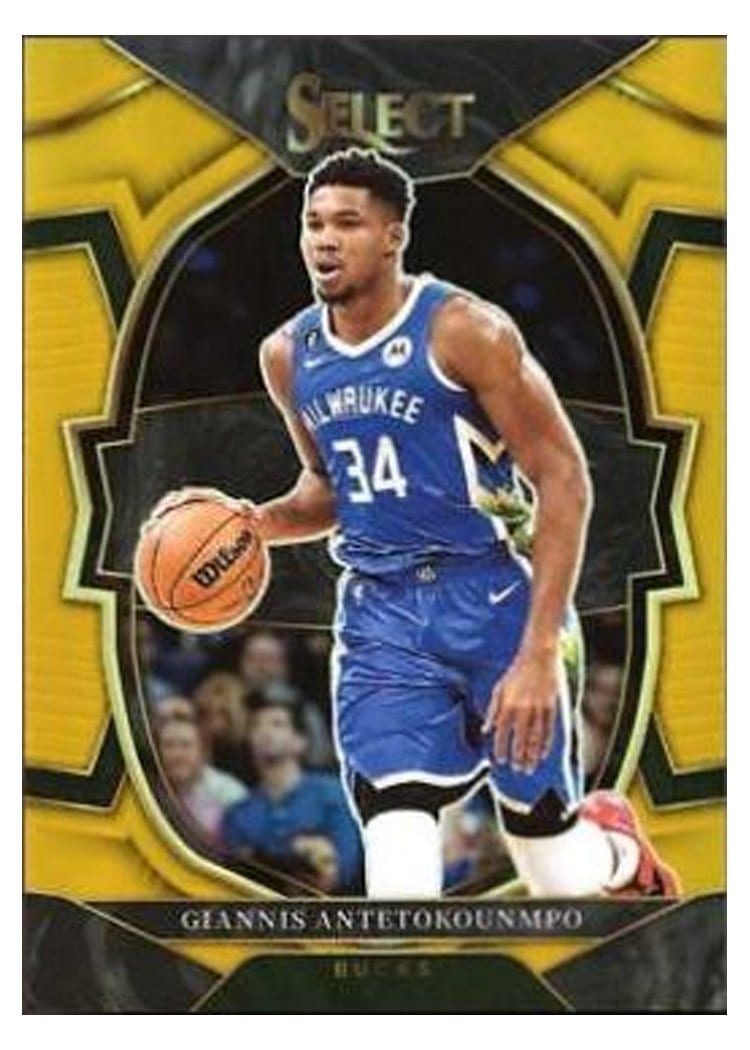 2022-23 Panini Select Base Set Giannis Antetokounmpo #61 card