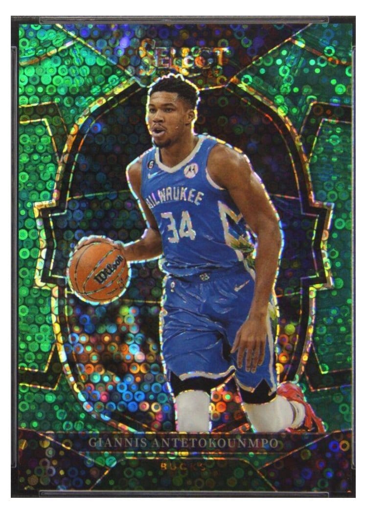 2022-23 Panini Select Base Set Giannis Antetokounmpo #61 card