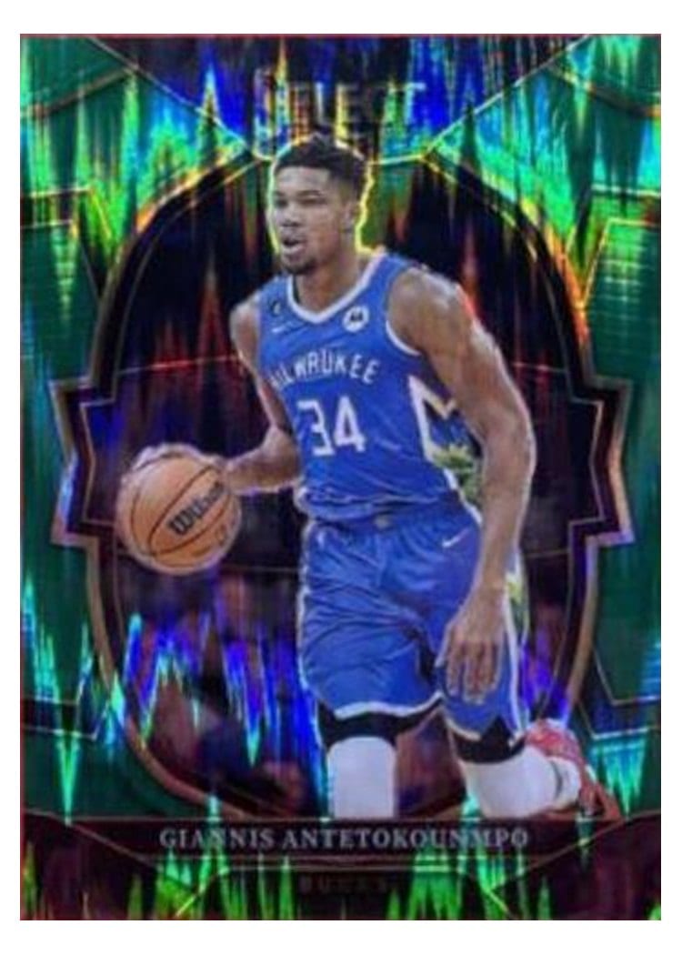 2022-23 Panini Select Base Set Giannis Antetokounmpo #61 card