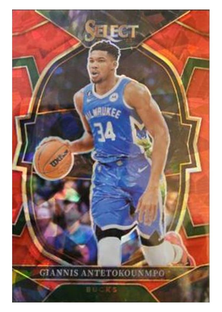 2022-23 Panini Select Base Set Giannis Antetokounmpo #61 card