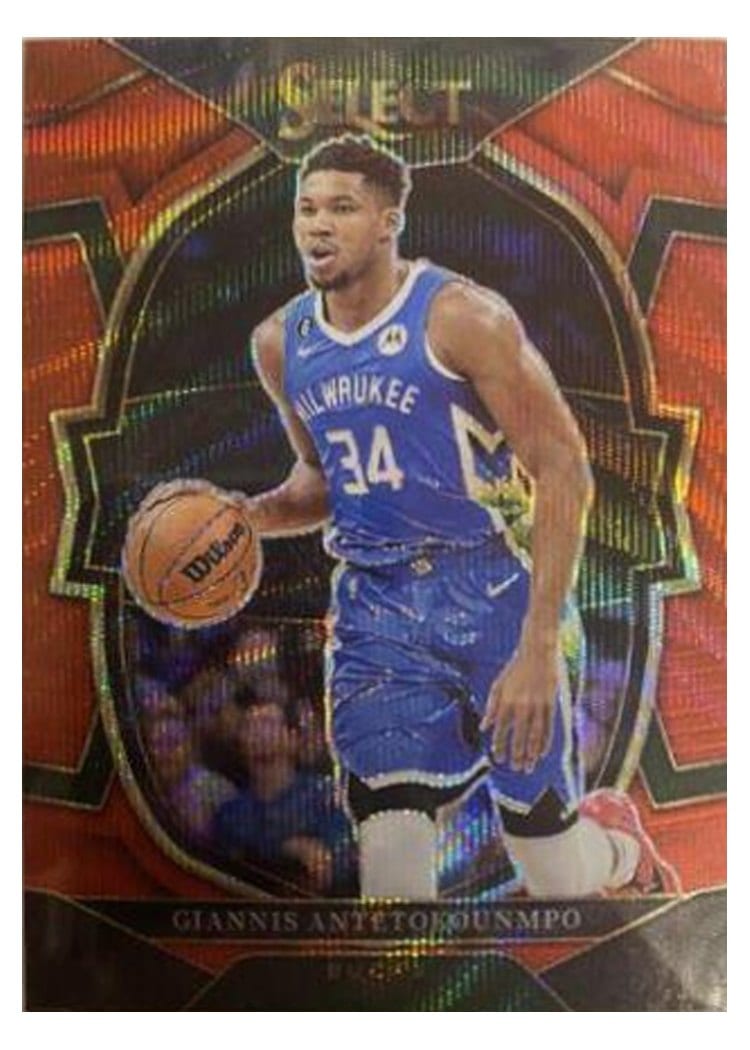 2022-23 Panini Select Base Set Giannis Antetokounmpo #61 card