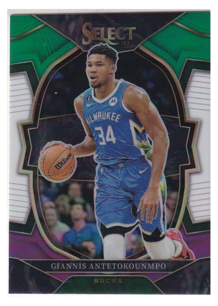 2022-23 Panini Select Base Set Giannis Antetokounmpo #61 card