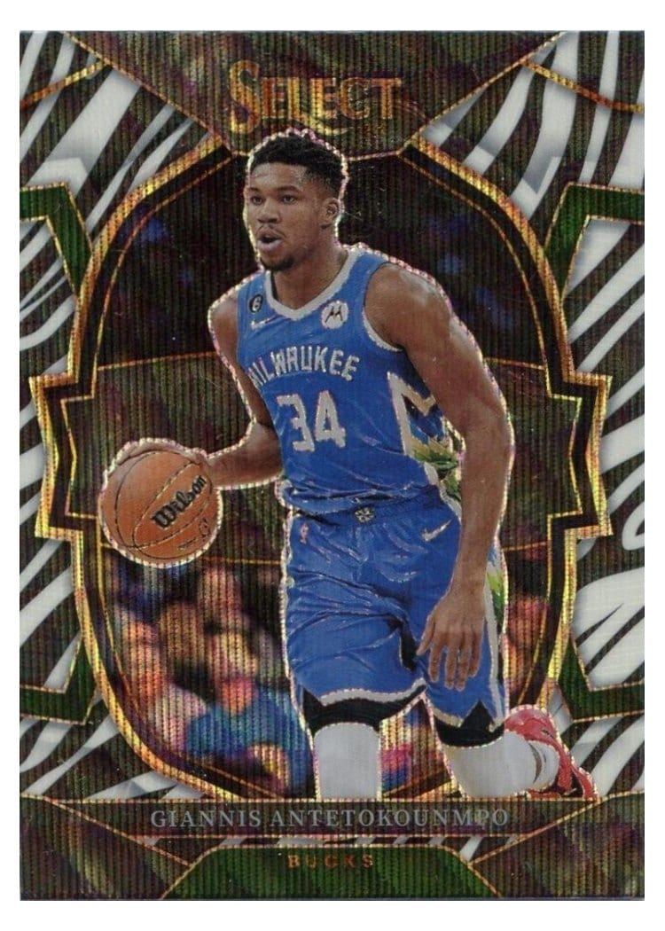 2022-23 Panini Select Base Set Giannis Antetokounmpo #61 card