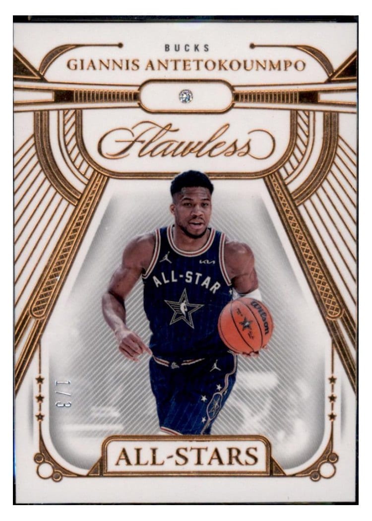 2023-24 Panini Flawless All-Stars Giannis Antetokounmpo Bronze #130