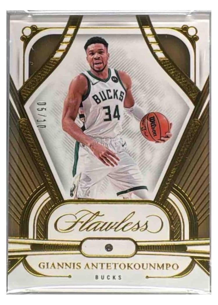 2023-24 Panini Flawless Base Set Giannis Antetokounmpo #68 card
