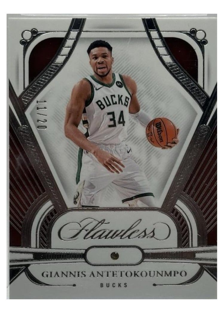 2023-24 Panini Flawless Base Set Giannis Antetokounmpo #68 card