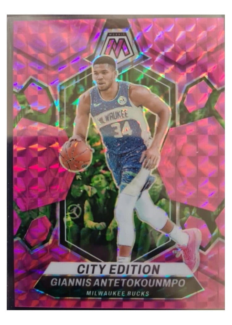 2023-24 Panini Mosaic Base Set Giannis Antetokounmpo #279 card