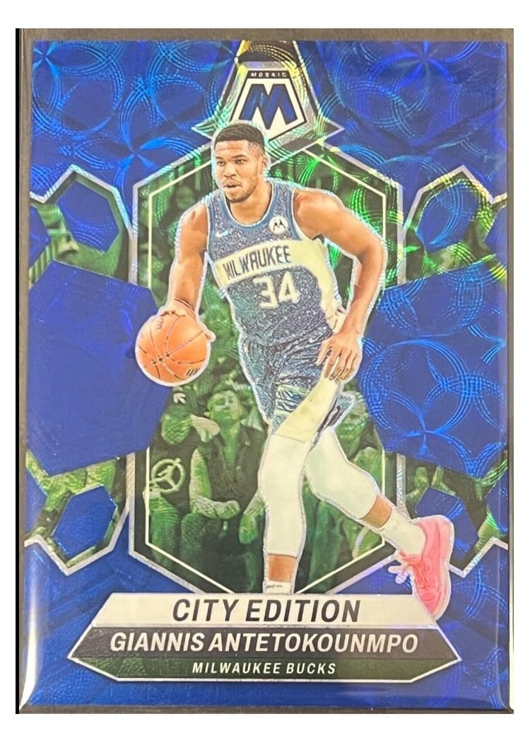 2023-24 Panini Mosaic Base Set Giannis Antetokounmpo #279 card