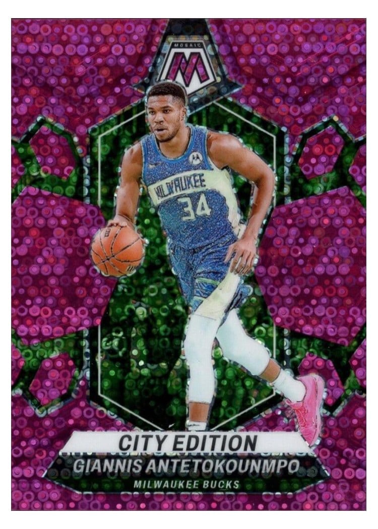 2023-24 Panini Mosaic Base Set Giannis Antetokounmpo #279 card
