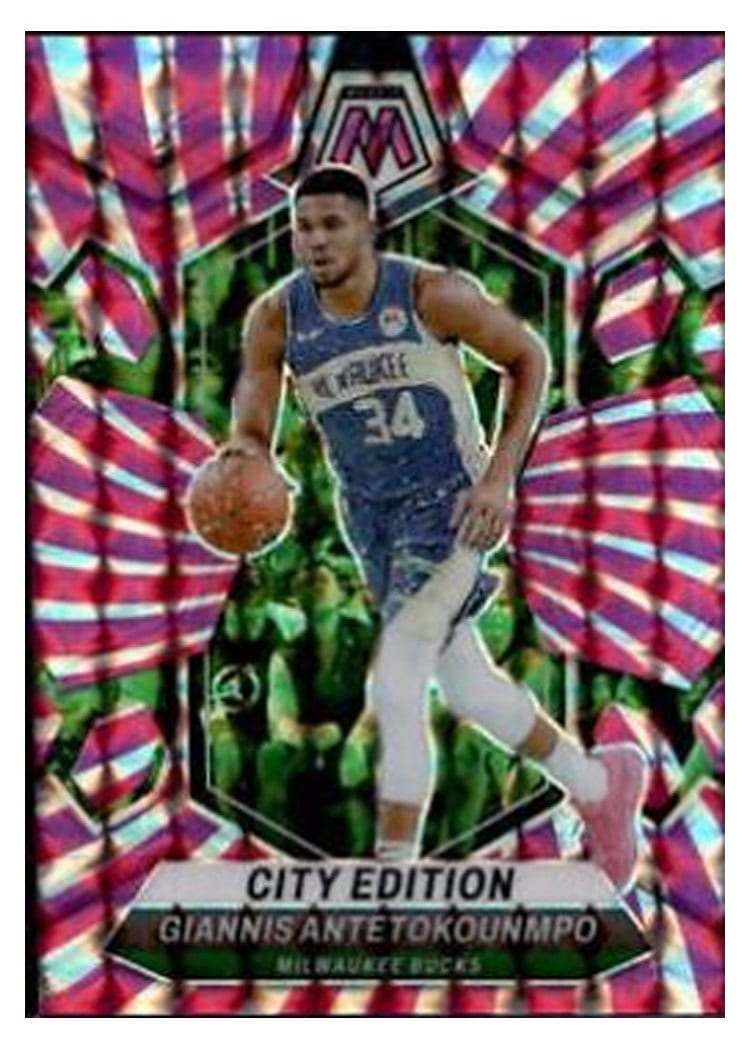 2023-24 Panini Mosaic Base Set Giannis Antetokounmpo #279 card