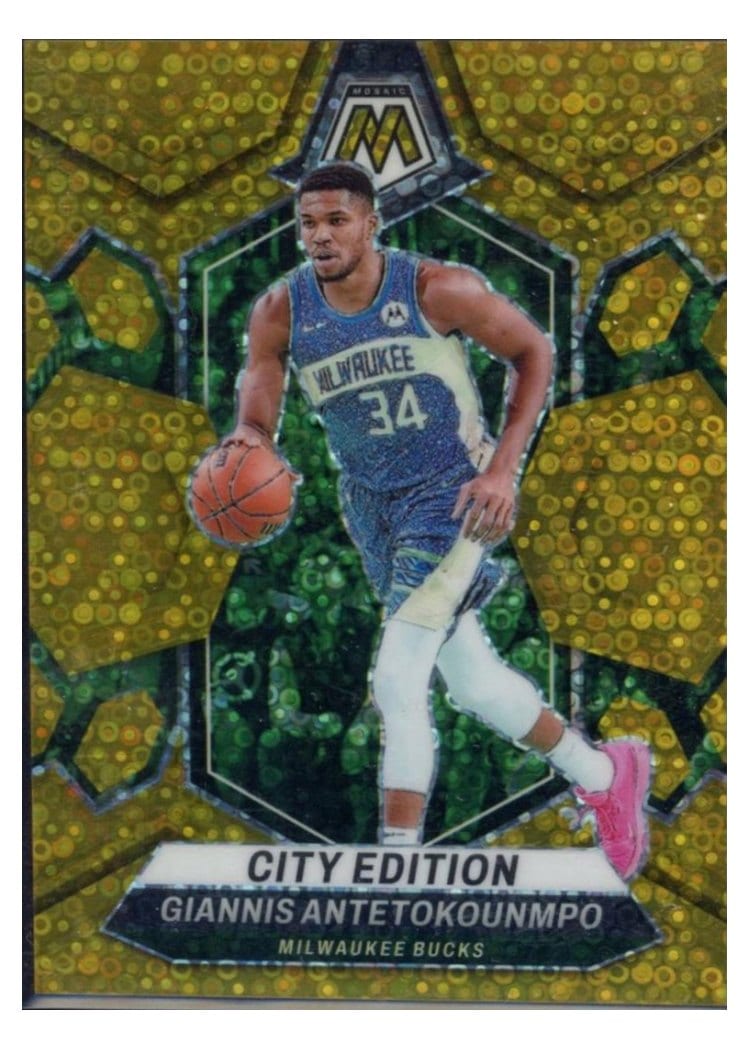 2023-24 Panini Mosaic Base Set Giannis Antetokounmpo #279 card