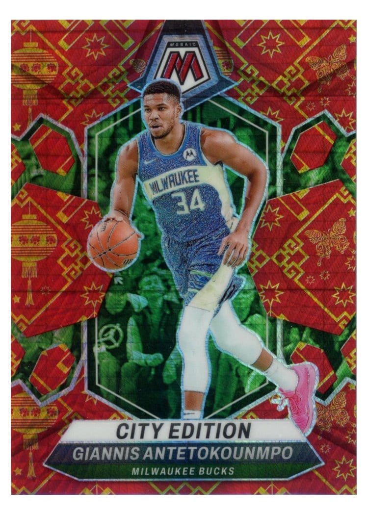 2023-24 Panini Mosaic Base Set Giannis Antetokounmpo #279 card