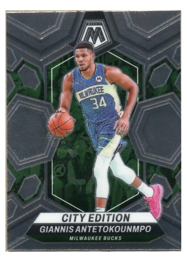 2023-24 Panini Mosaic Base Set Giannis Antetokounmpo #279 card