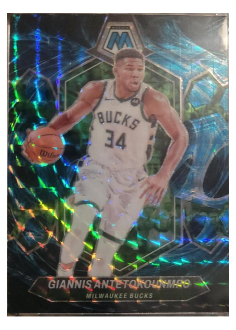 2023-24 Panini Mosaic Base Set Giannis Antetokounmpo #77 card