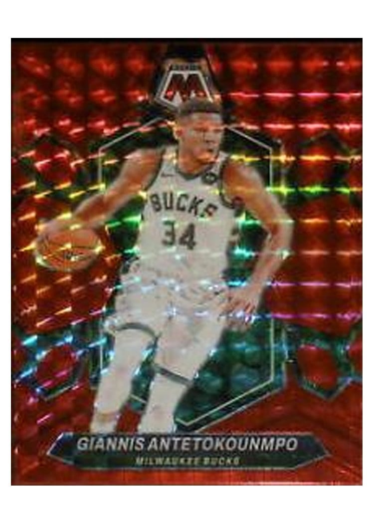 2023-24 Panini Mosaic Base Set Giannis Antetokounmpo #77 card