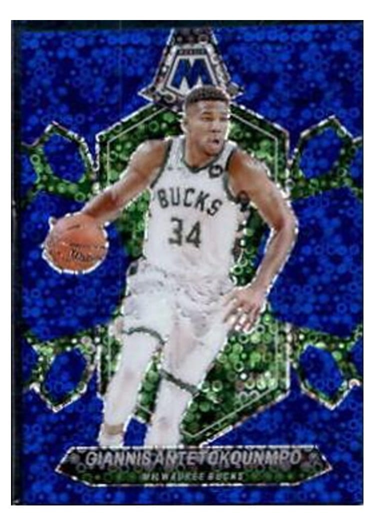 2023-24 Panini Mosaic Base Set Giannis Antetokounmpo #77 card