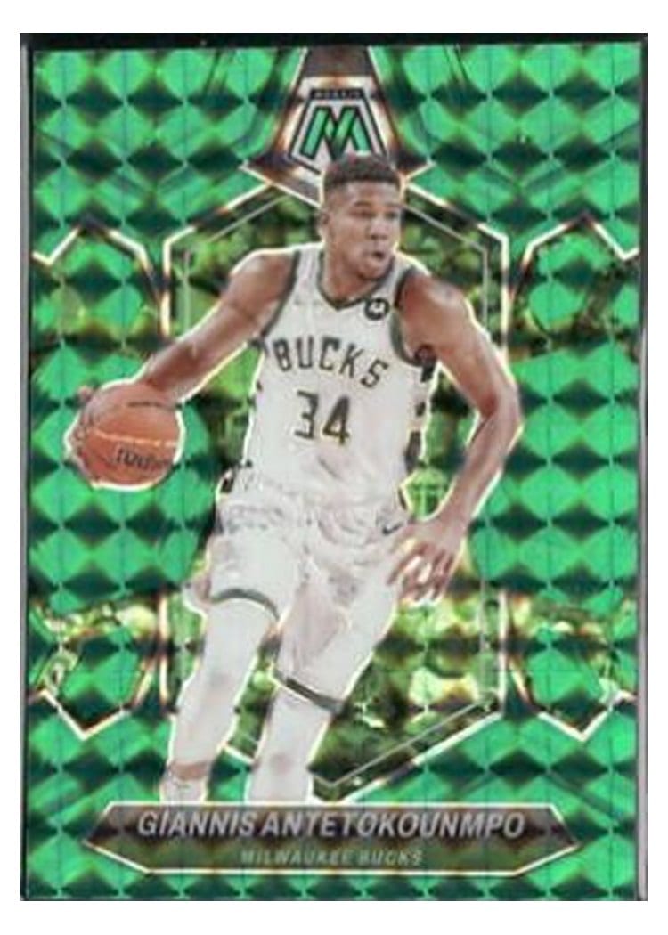 2023-24 Panini Mosaic Base Set Giannis Antetokounmpo #77 card
