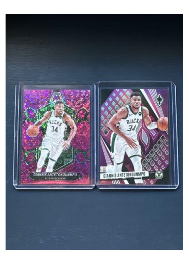 2023-24 Panini Mosaic Base Set Giannis Antetokounmpo #77 card