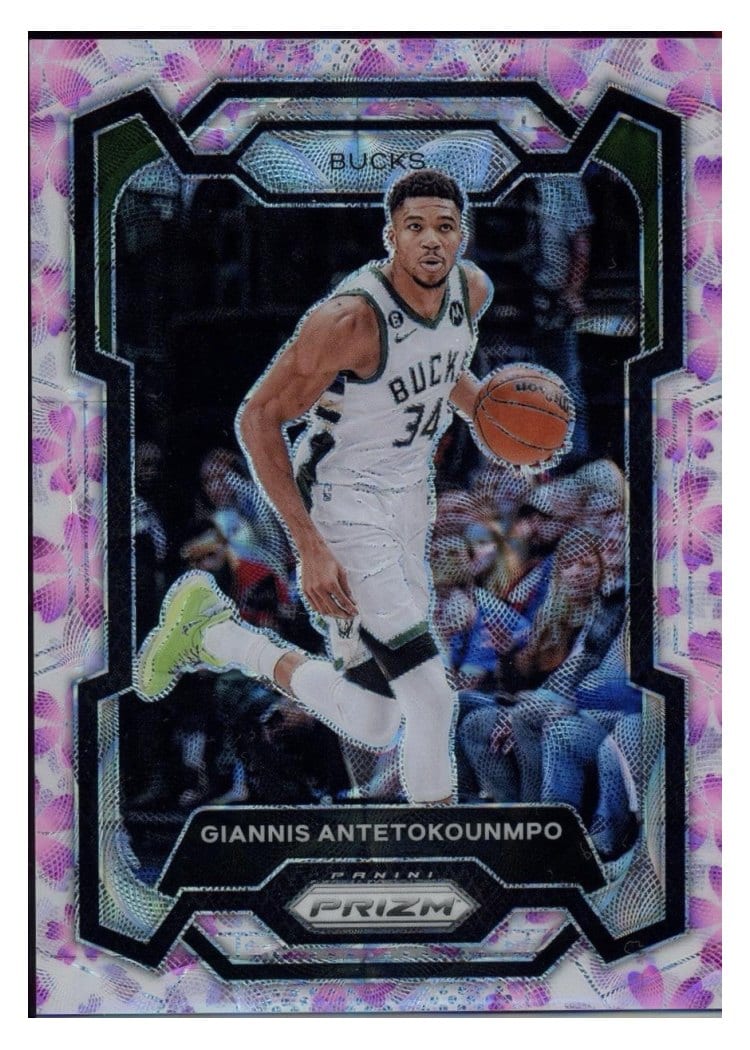 2023-24 Panini Prizm Base Set Giannis Antetokounmpo #103 card