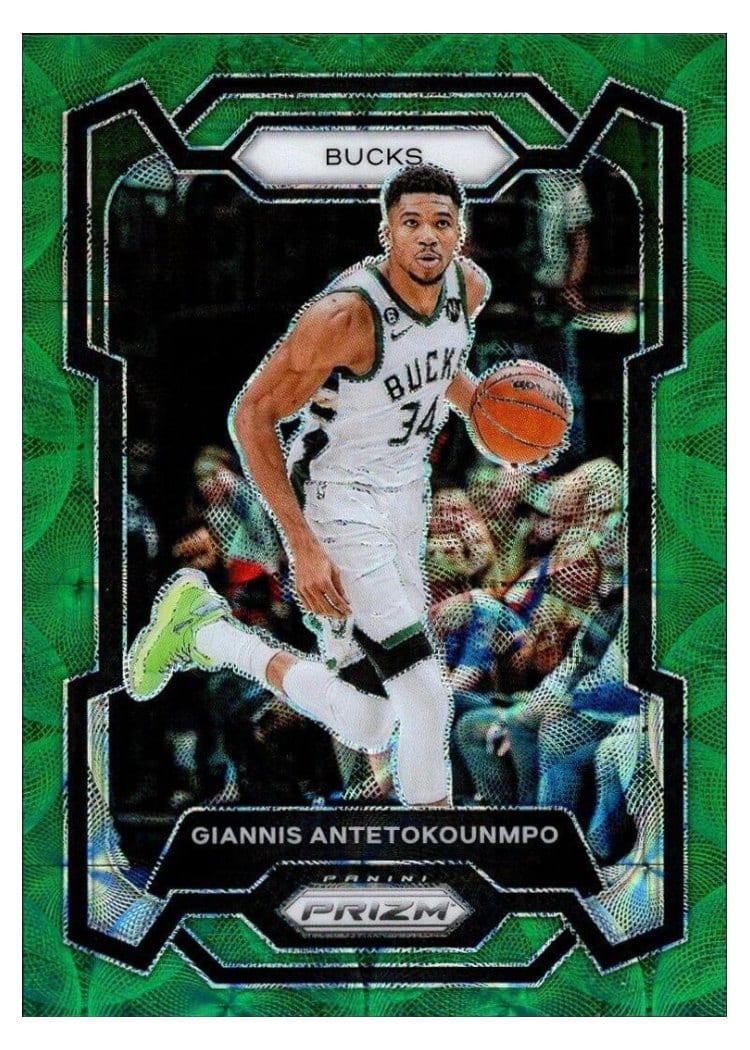 2023-24 Panini Prizm Base Set Giannis Antetokounmpo #103 card