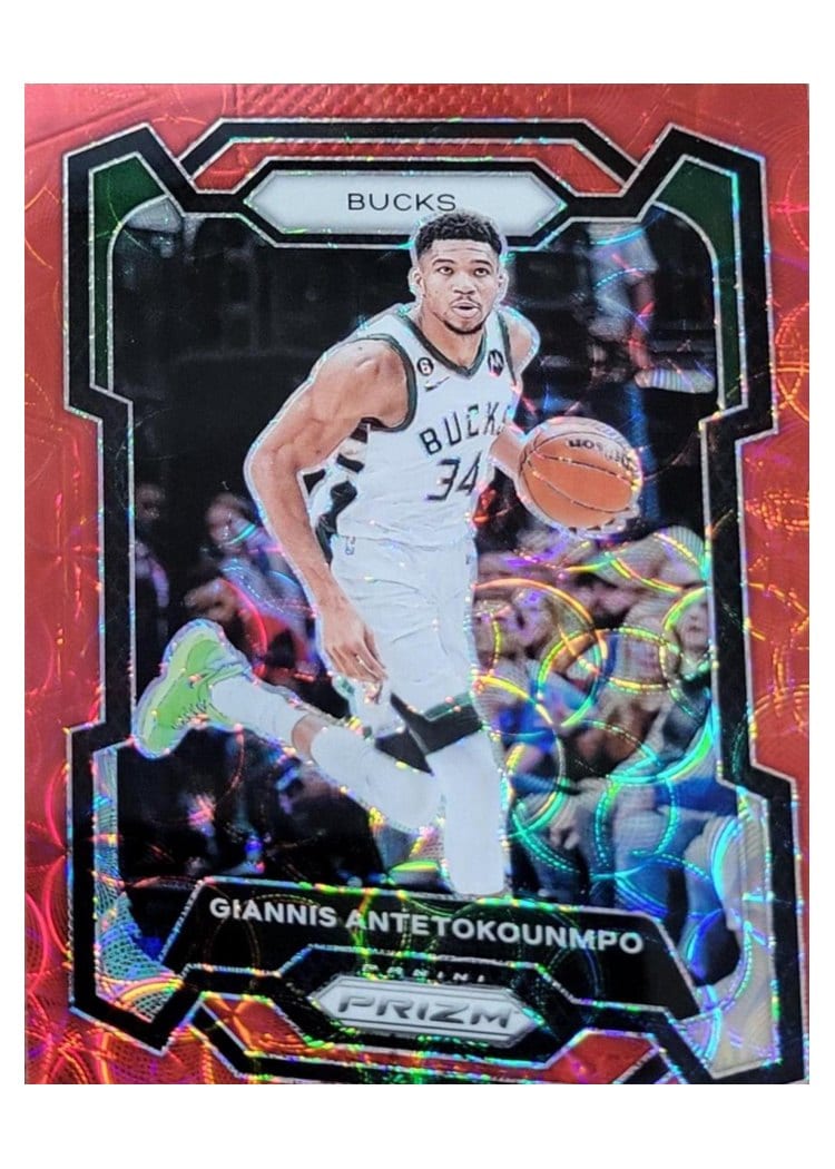 2023-24 Panini Prizm Base Set Giannis Antetokounmpo #103 card