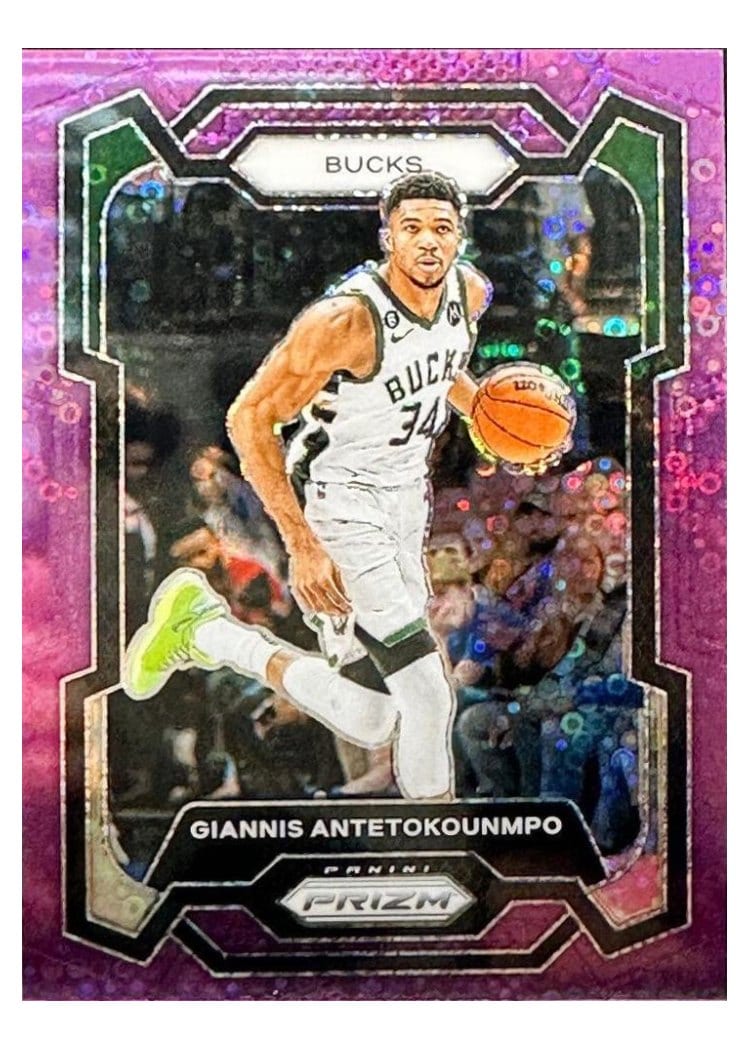 2023-24 Panini Prizm Base Set Giannis Antetokounmpo #103 card