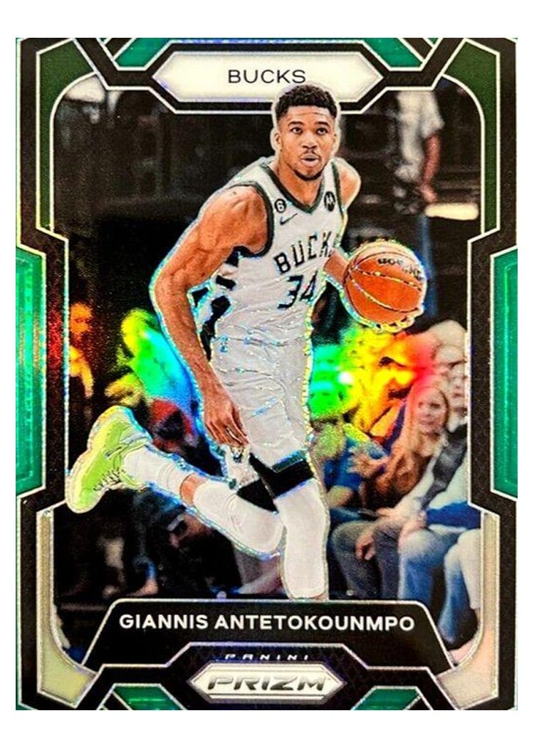2023-24 Panini Prizm Base Set Giannis Antetokounmpo #103 card