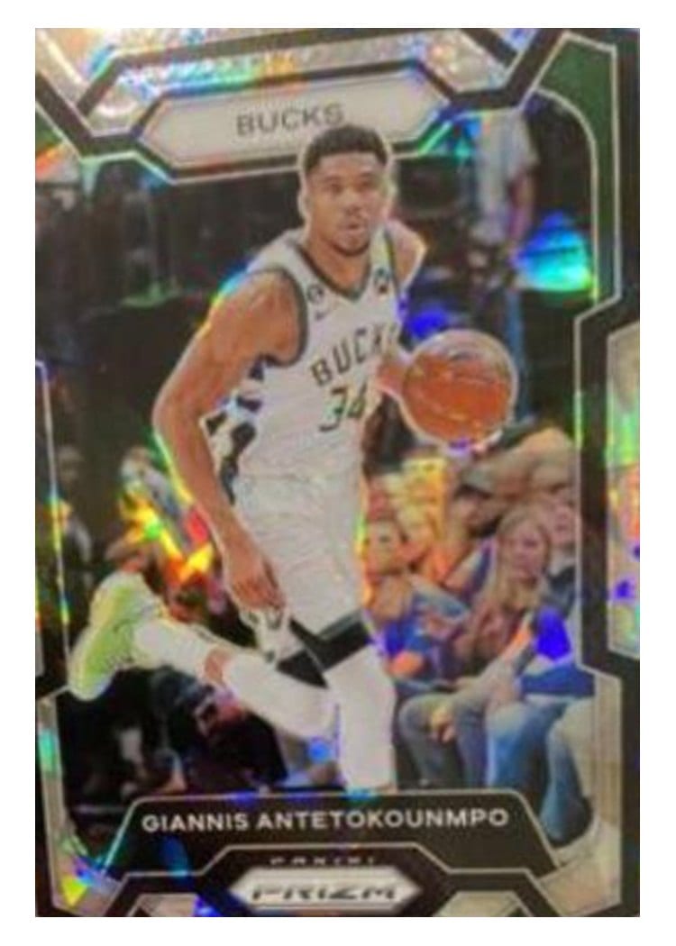 2023-24 Panini Prizm Base Set Giannis Antetokounmpo #103 card