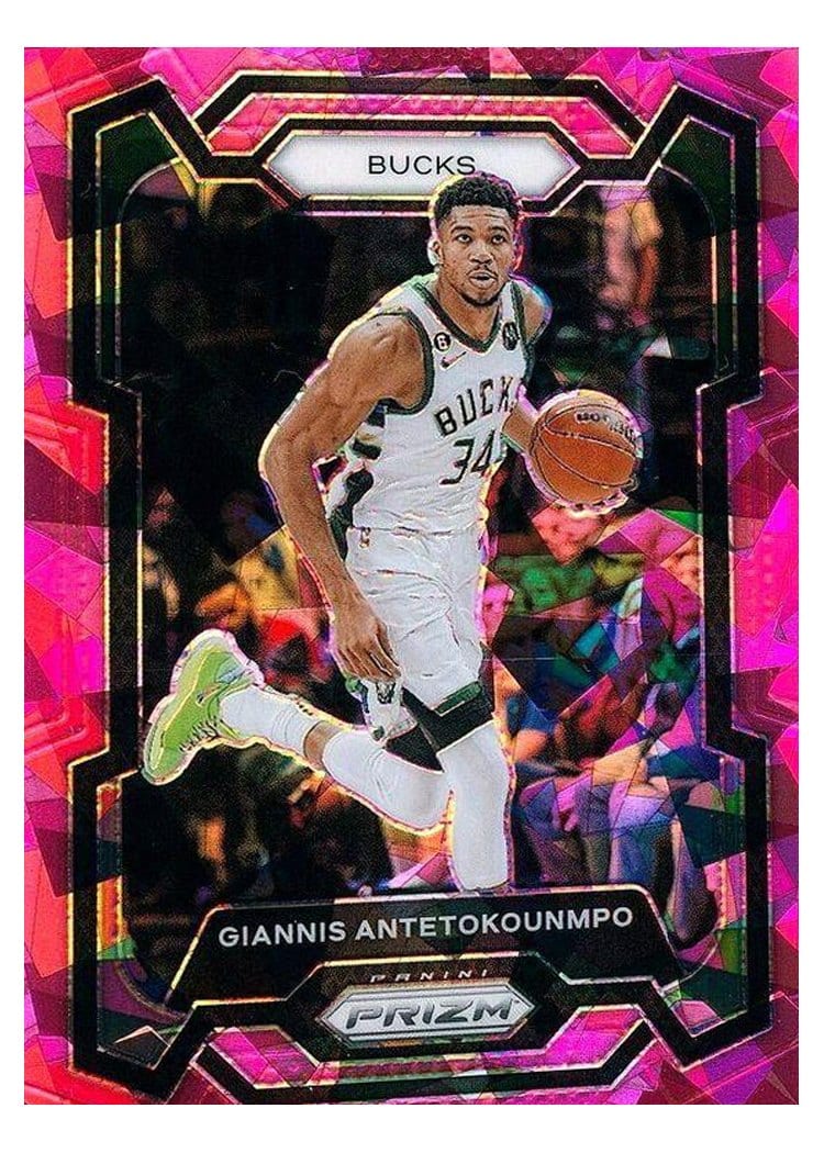 2023-24 Panini Prizm Base Set Giannis Antetokounmpo #103 card