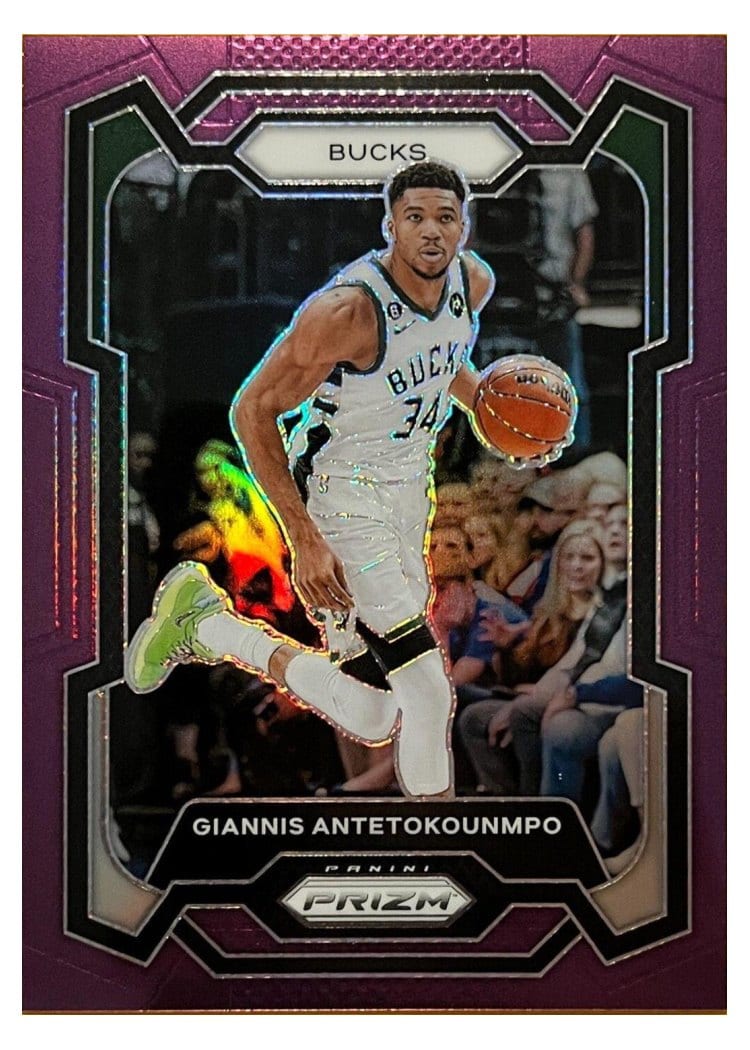 2023-24 Panini Prizm Base Set Giannis Antetokounmpo #103 card